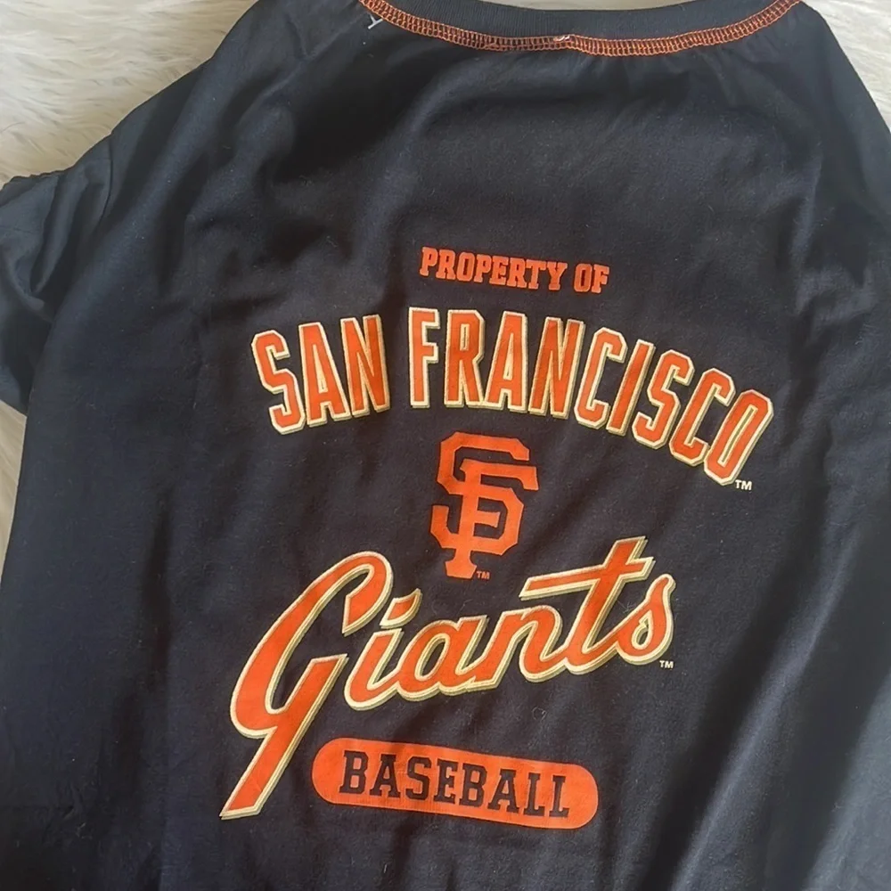 nwot // pets first official mlb sf San Francisco giants baseball T-shirt size xl